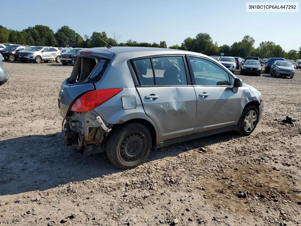 2010 Nissan Versa S VIN: 3N1BC1CP6AL447292 Lot: 69920974