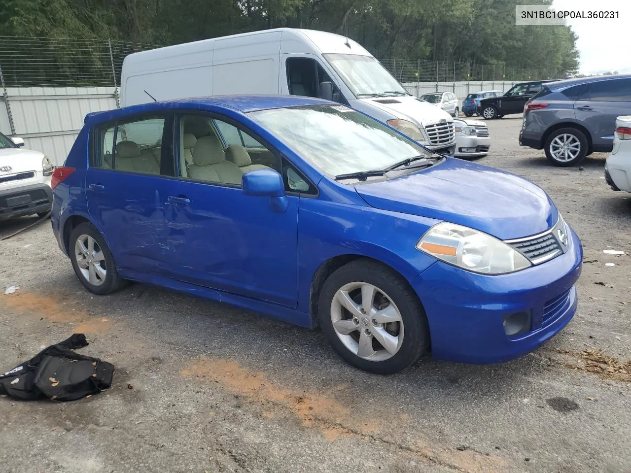 2010 Nissan Versa S VIN: 3N1BC1CP0AL360231 Lot: 69935854