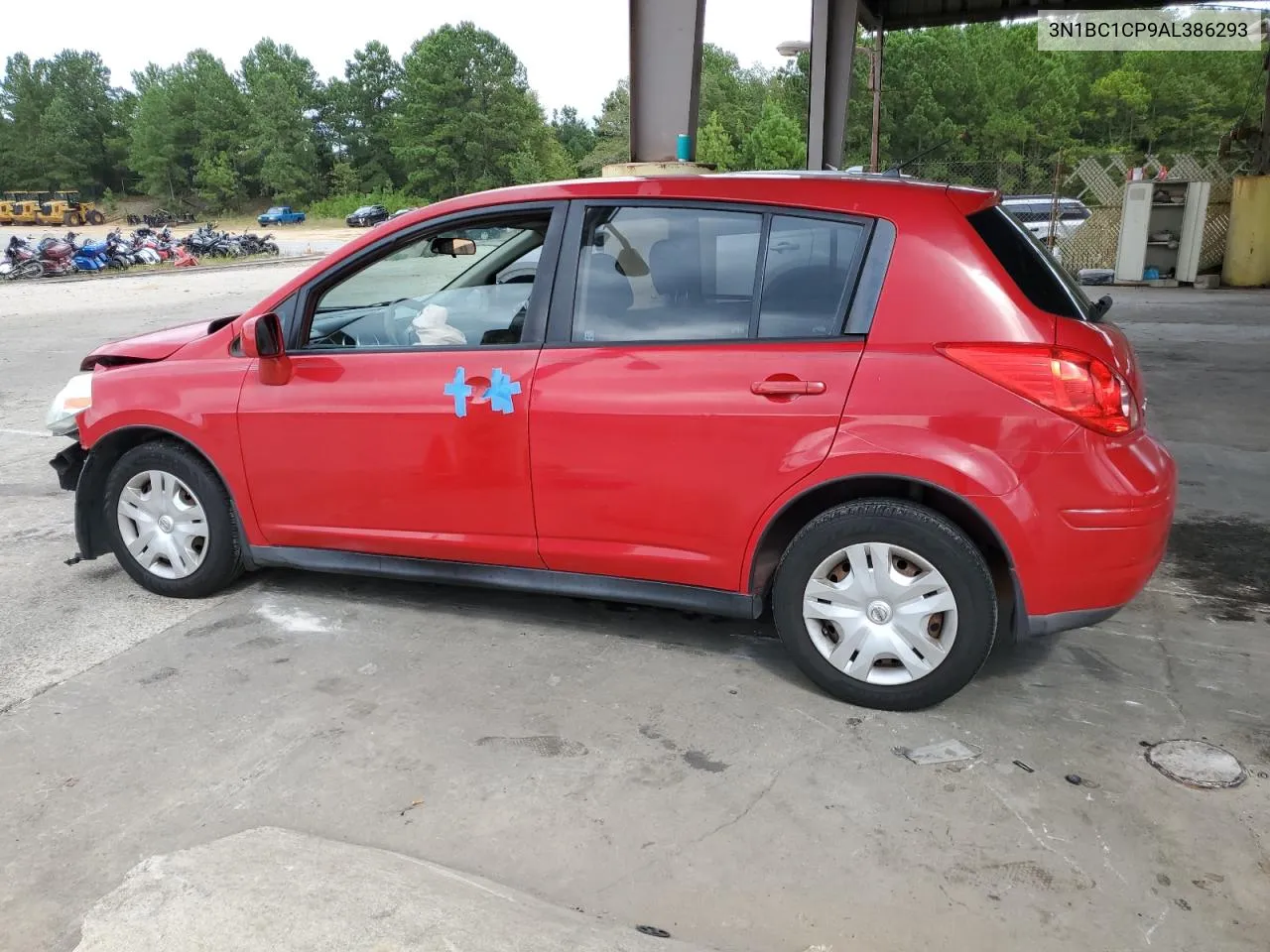 2010 Nissan Versa S VIN: 3N1BC1CP9AL386293 Lot: 70091144