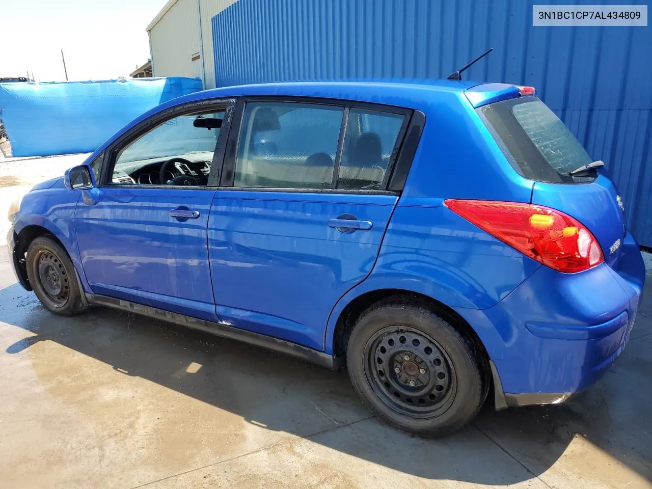 2010 Nissan Versa S VIN: 3N1BC1CP7AL434809 Lot: 70425884