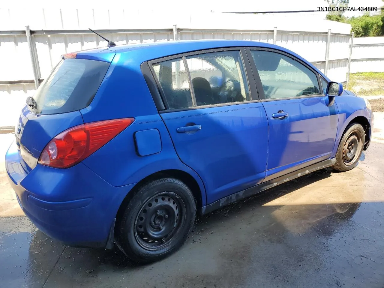 2010 Nissan Versa S VIN: 3N1BC1CP7AL434809 Lot: 70425884