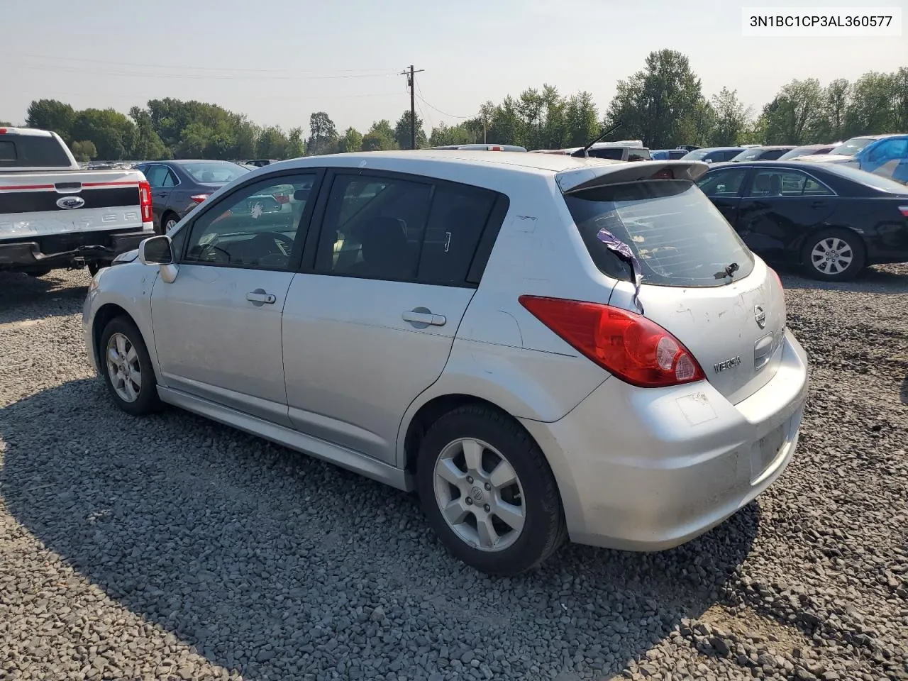 2010 Nissan Versa S VIN: 3N1BC1CP3AL360577 Lot: 70464194