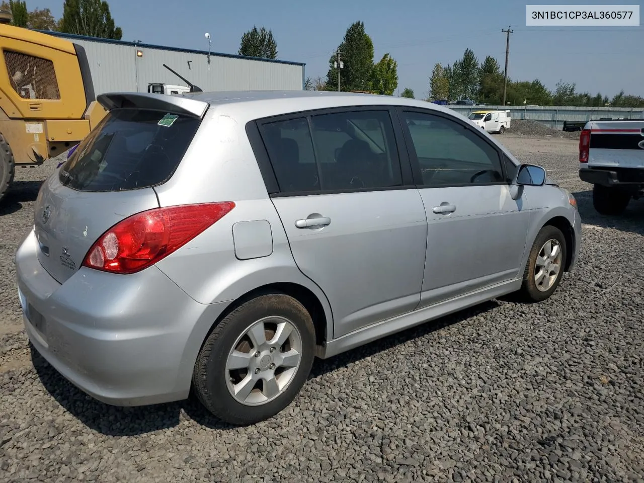 2010 Nissan Versa S VIN: 3N1BC1CP3AL360577 Lot: 70464194