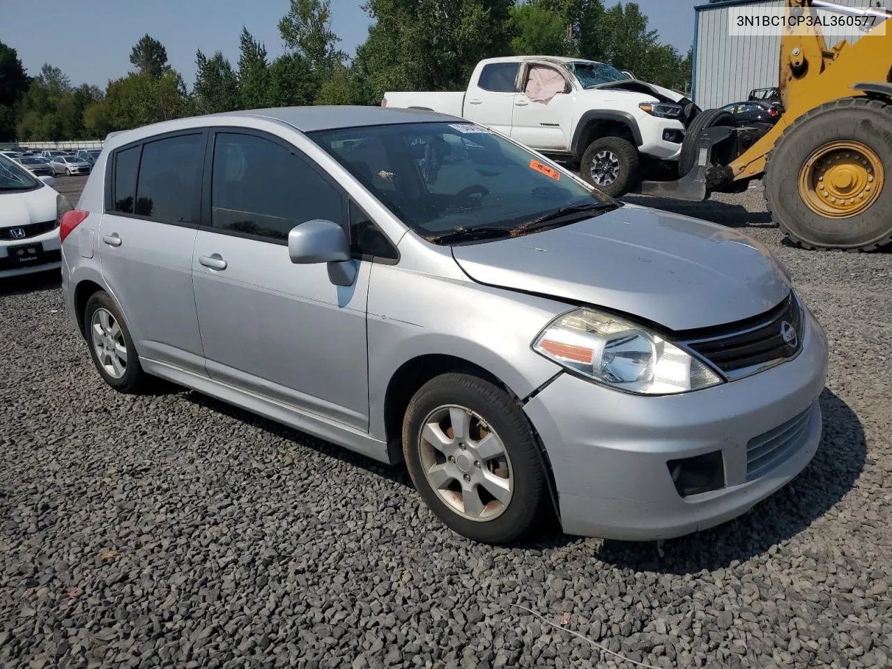 2010 Nissan Versa S VIN: 3N1BC1CP3AL360577 Lot: 70464194