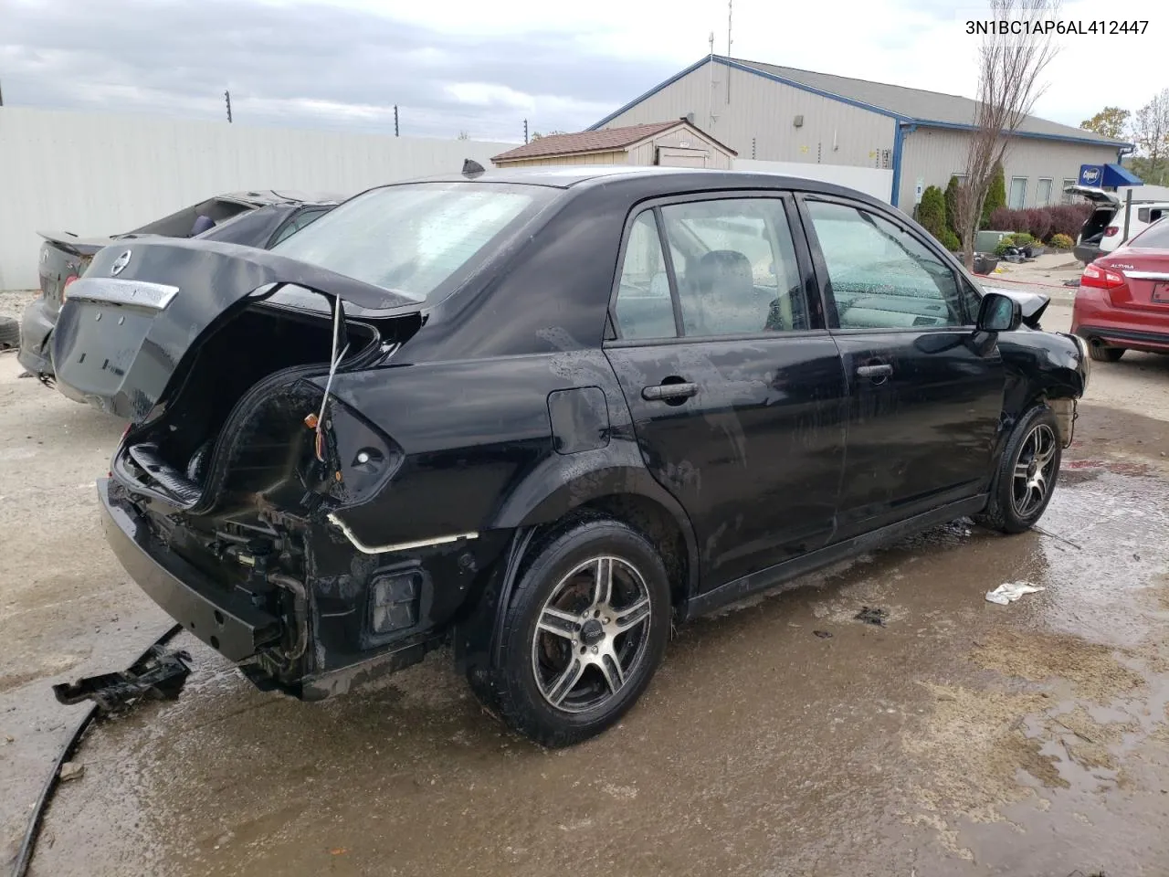 2010 Nissan Versa S VIN: 3N1BC1AP6AL412447 Lot: 70747713