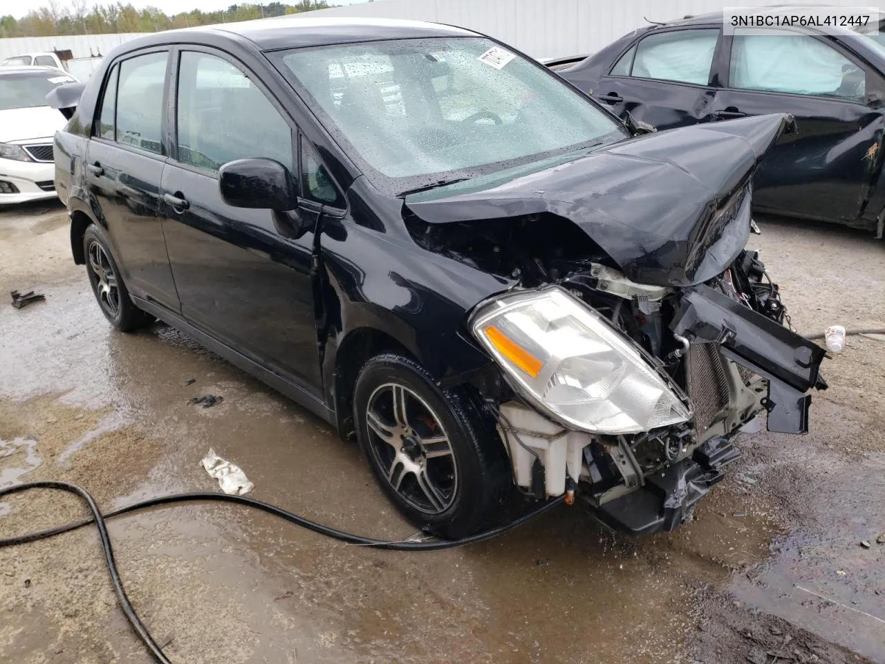 2010 Nissan Versa S VIN: 3N1BC1AP6AL412447 Lot: 70747713