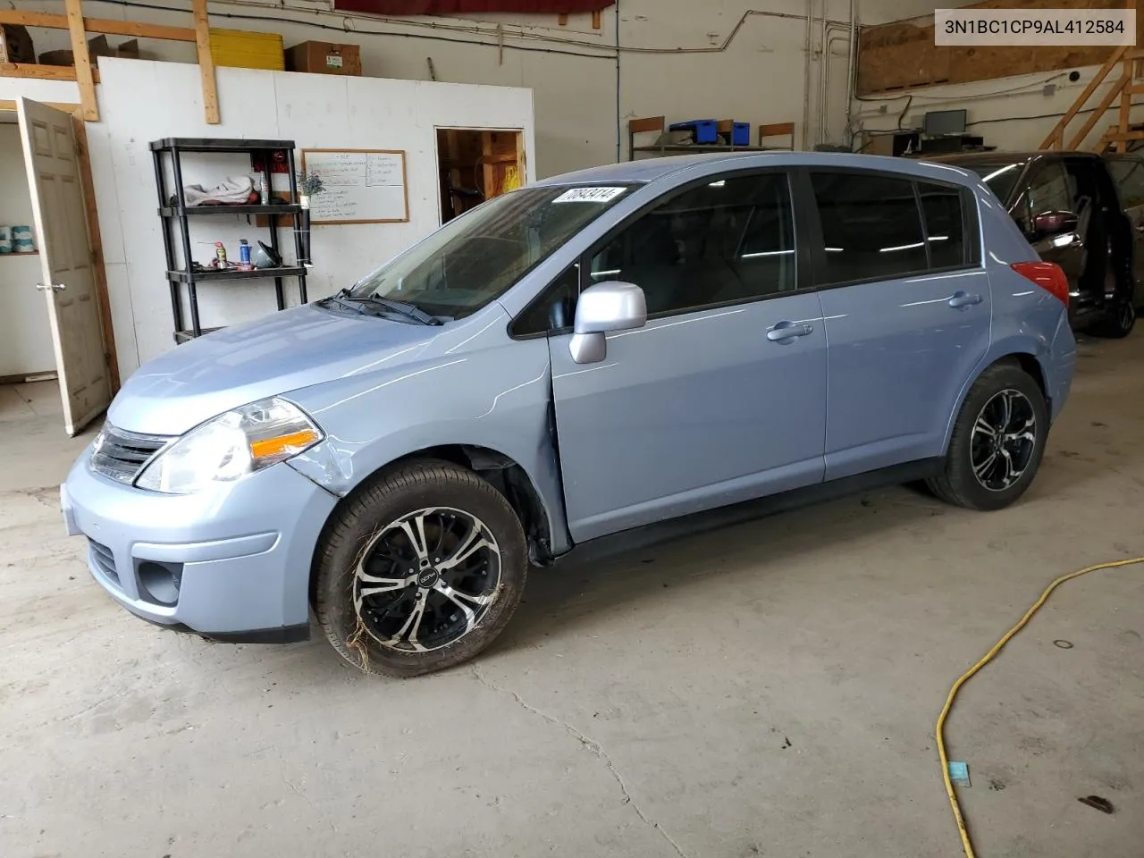 2010 Nissan Versa S VIN: 3N1BC1CP9AL412584 Lot: 70843414