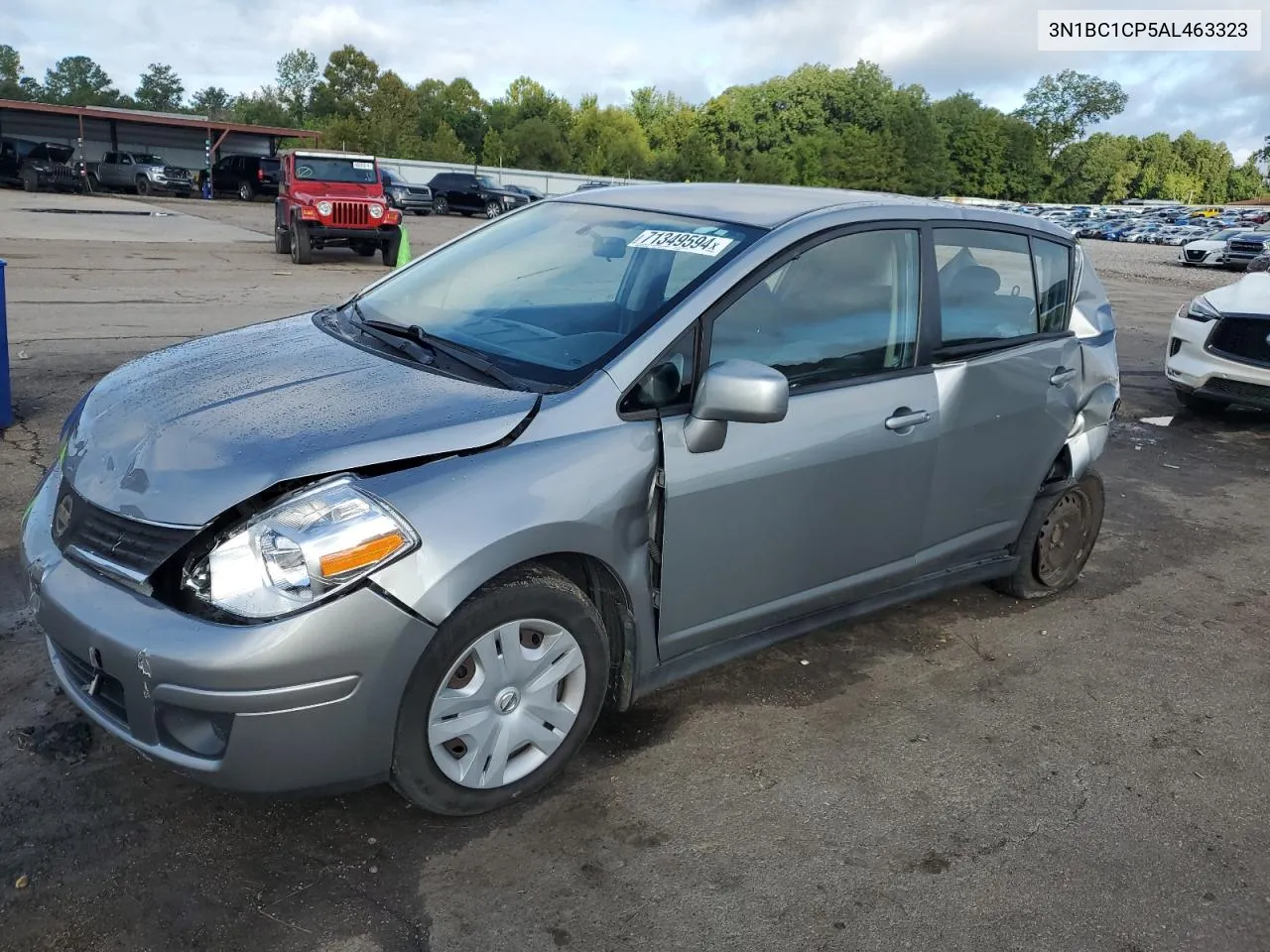 2010 Nissan Versa S VIN: 3N1BC1CP5AL463323 Lot: 71349594