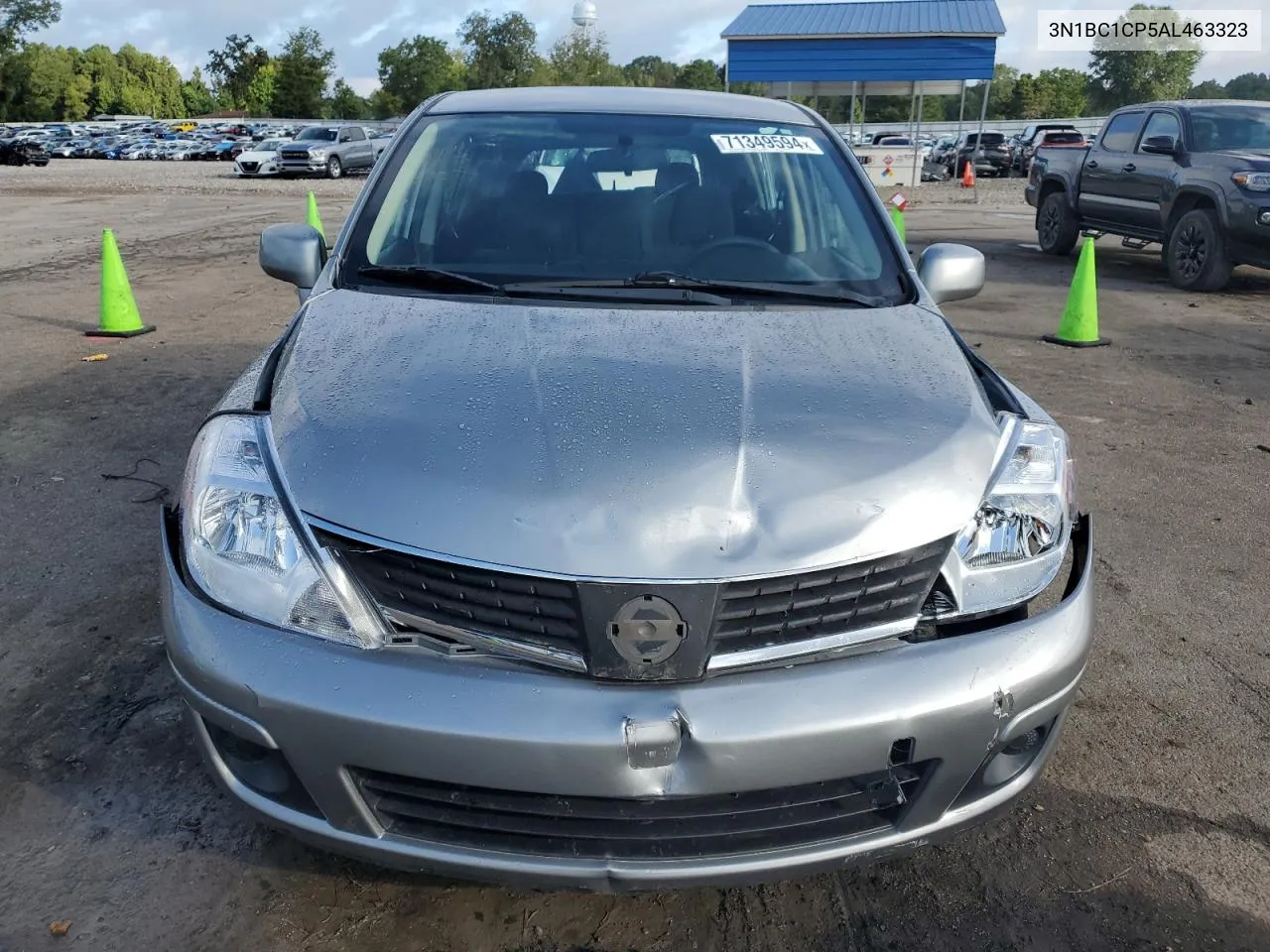 2010 Nissan Versa S VIN: 3N1BC1CP5AL463323 Lot: 71349594