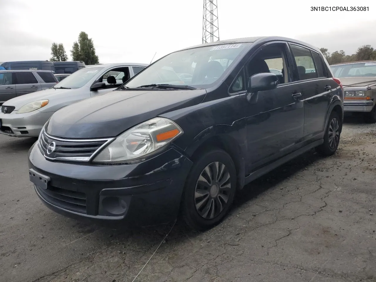 2010 Nissan Versa S VIN: 3N1BC1CP0AL363081 Lot: 71397114