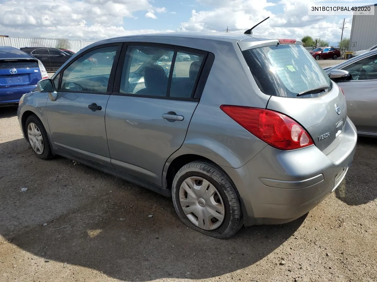 2010 Nissan Versa S VIN: 3N1BC1CP8AL432020 Lot: 71647354