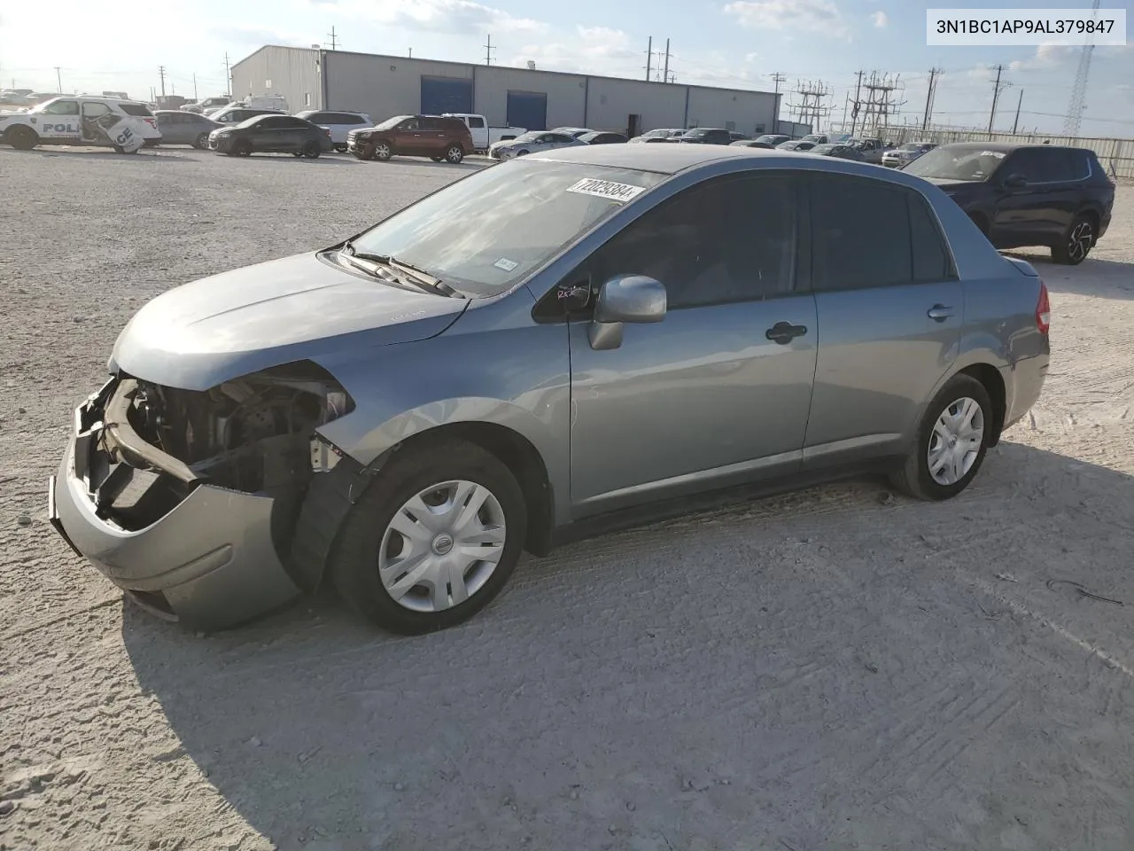 2010 Nissan Versa S VIN: 3N1BC1AP9AL379847 Lot: 72029384