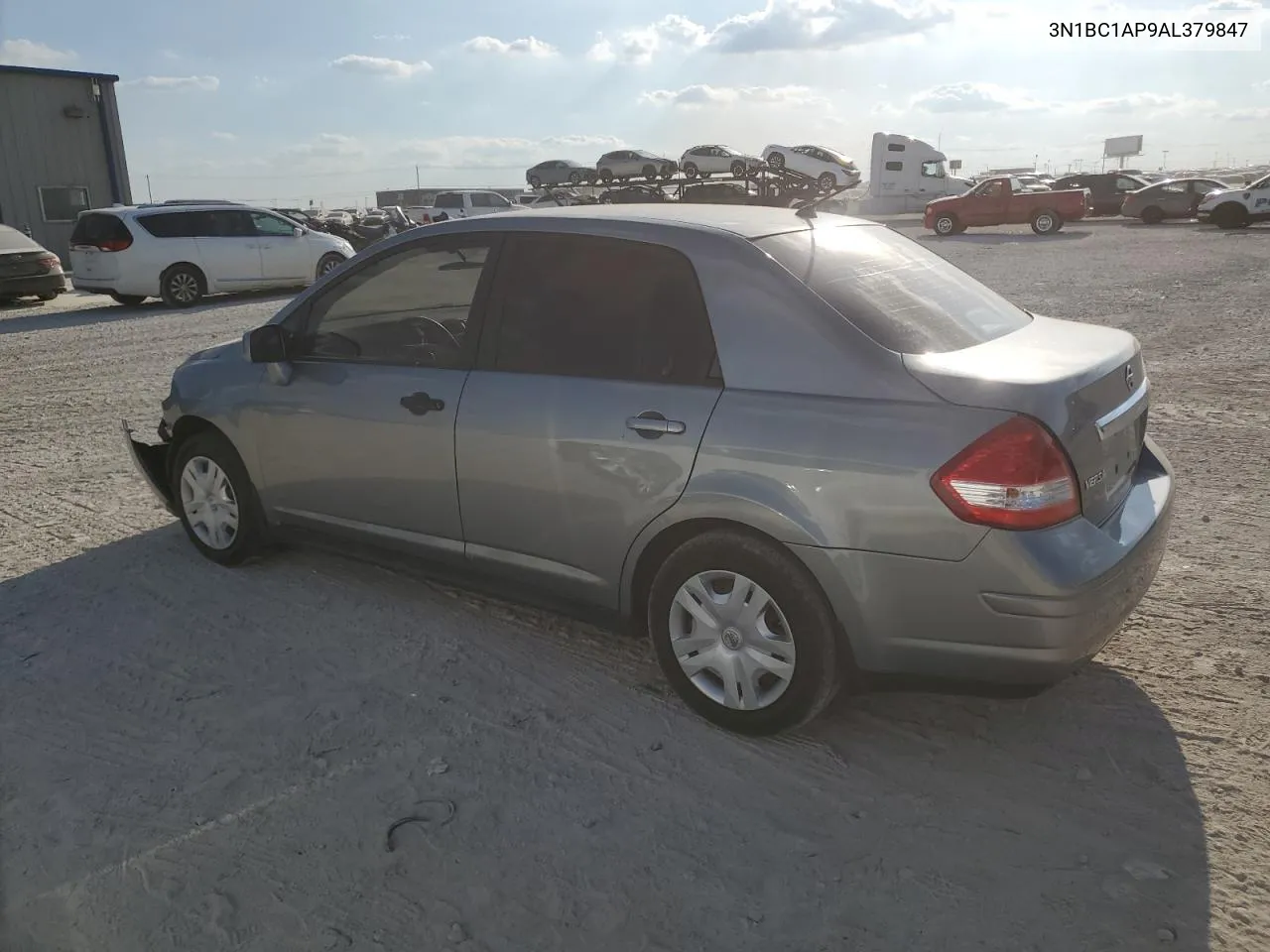 2010 Nissan Versa S VIN: 3N1BC1AP9AL379847 Lot: 72029384