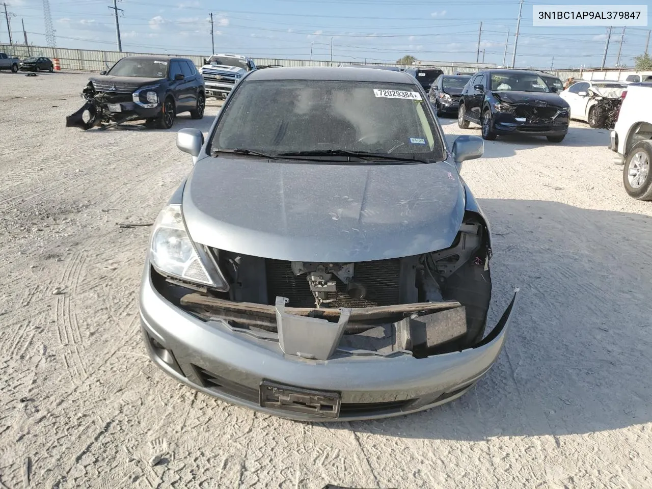 2010 Nissan Versa S VIN: 3N1BC1AP9AL379847 Lot: 72029384