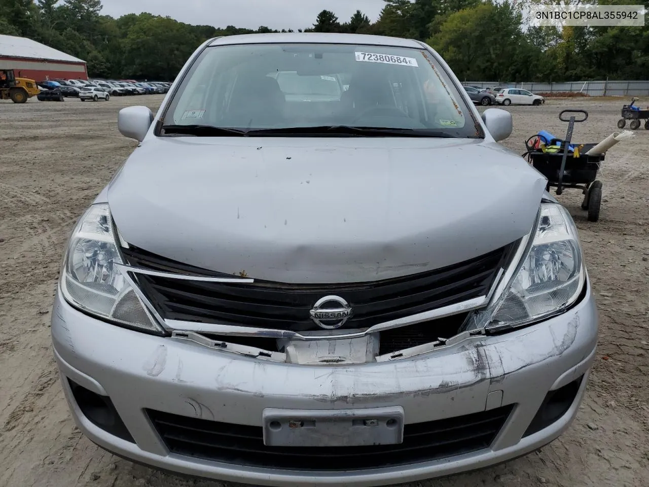 2010 Nissan Versa S VIN: 3N1BC1CP8AL355942 Lot: 72380684