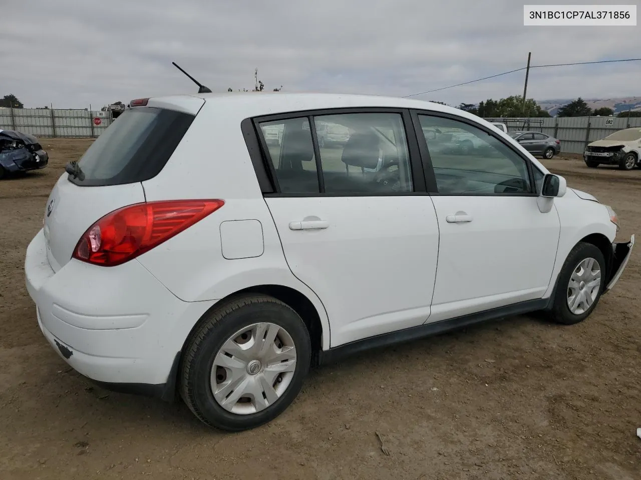 2010 Nissan Versa S VIN: 3N1BC1CP7AL371856 Lot: 72475484