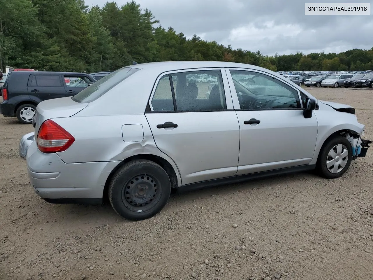 2010 Nissan Versa S VIN: 3N1CC1AP5AL391918 Lot: 72838044