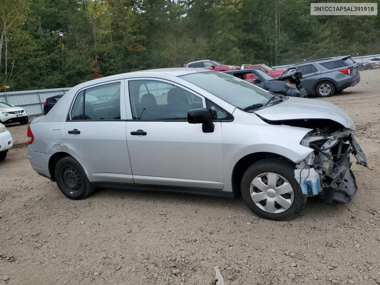 2010 Nissan Versa S VIN: 3N1CC1AP5AL391918 Lot: 72838044