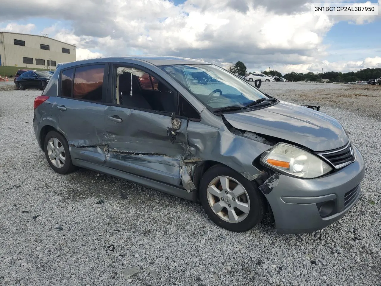 2010 Nissan Versa S VIN: 3N1BC1CP2AL387950 Lot: 73087734