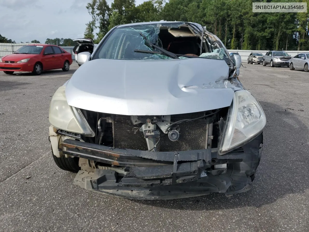 2010 Nissan Versa S VIN: 3N1BC1AP1AL354585 Lot: 73503714