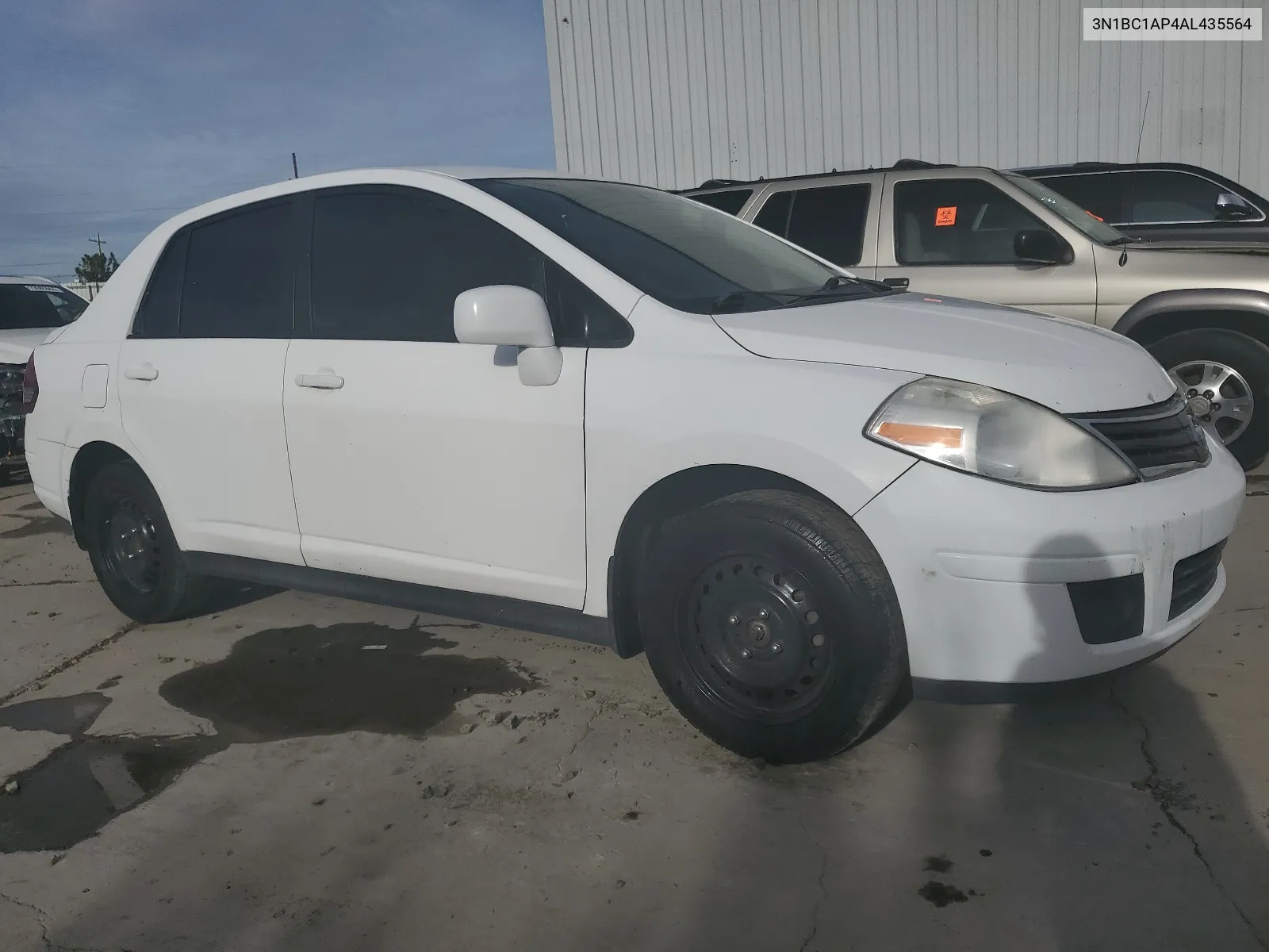 2010 Nissan Versa S VIN: 3N1BC1AP4AL435564 Lot: 74565533