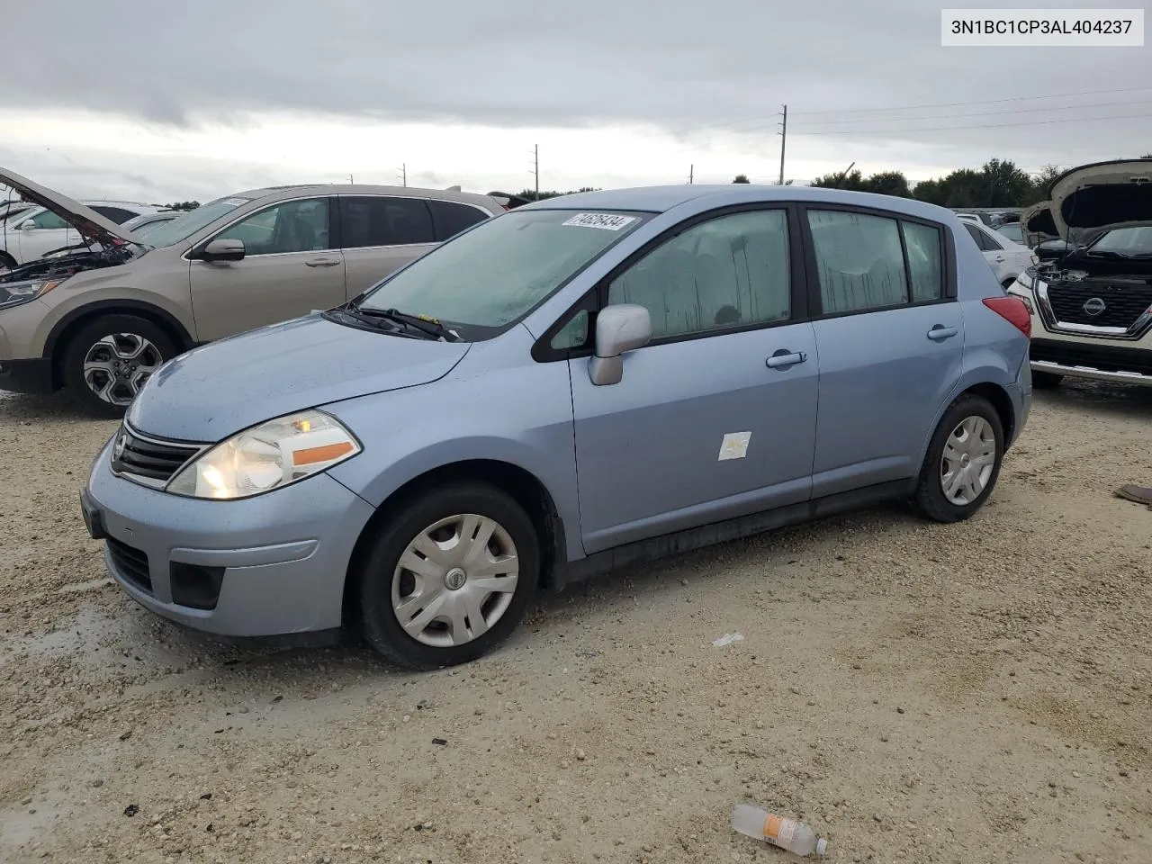 2010 Nissan Versa S VIN: 3N1BC1CP3AL404237 Lot: 74626434