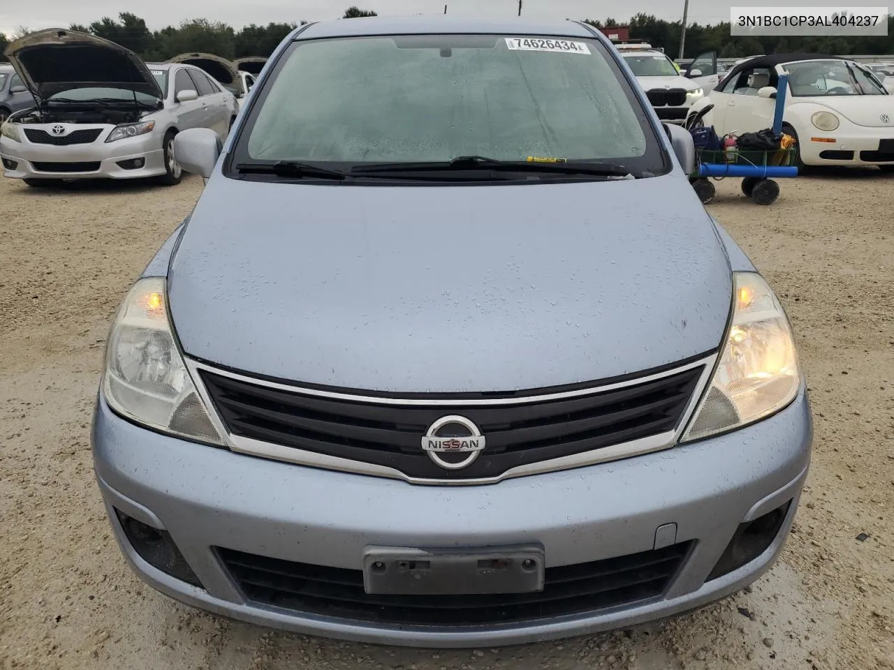 2010 Nissan Versa S VIN: 3N1BC1CP3AL404237 Lot: 74626434