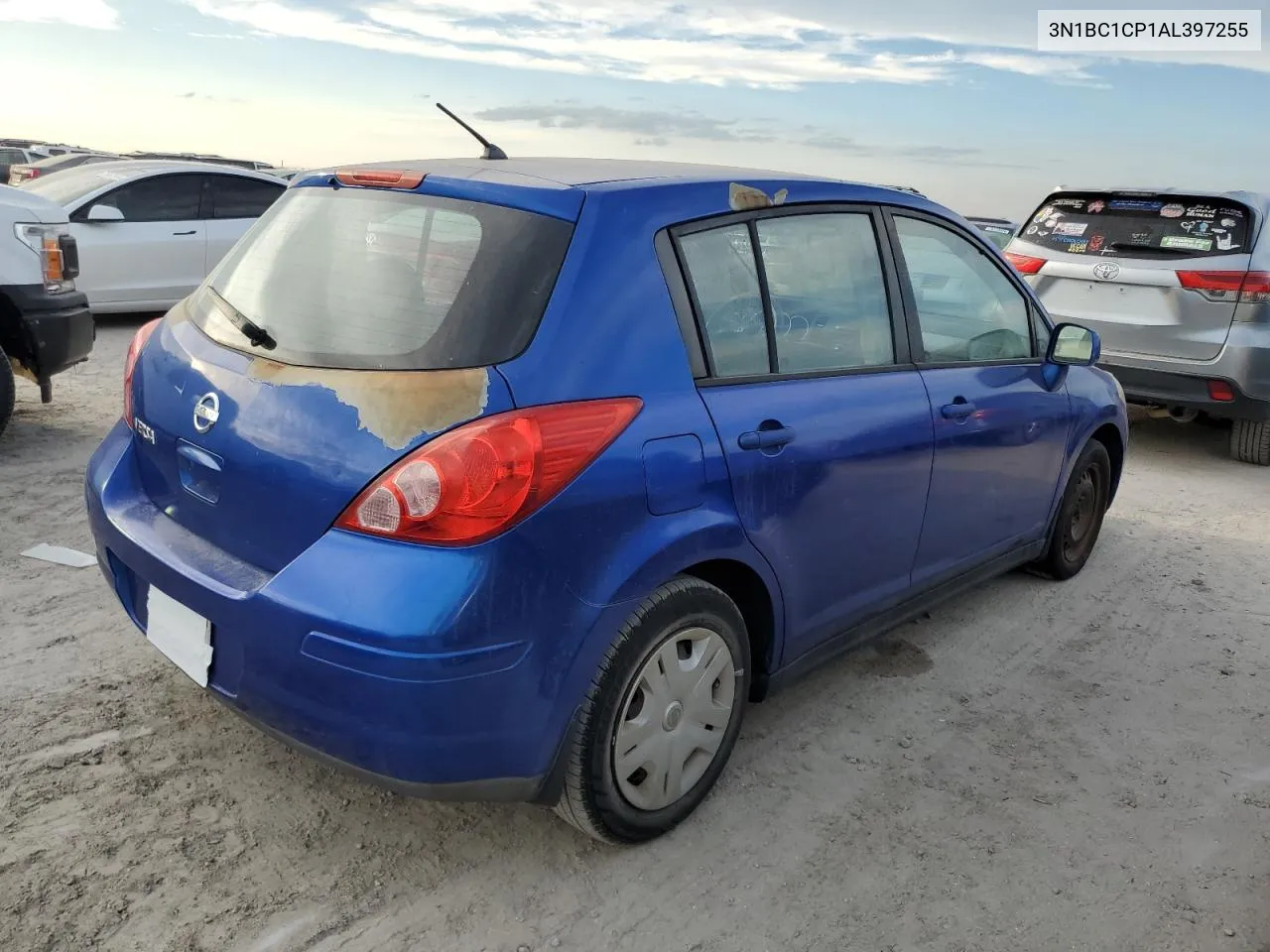 2010 Nissan Versa S VIN: 3N1BC1CP1AL397255 Lot: 74929974