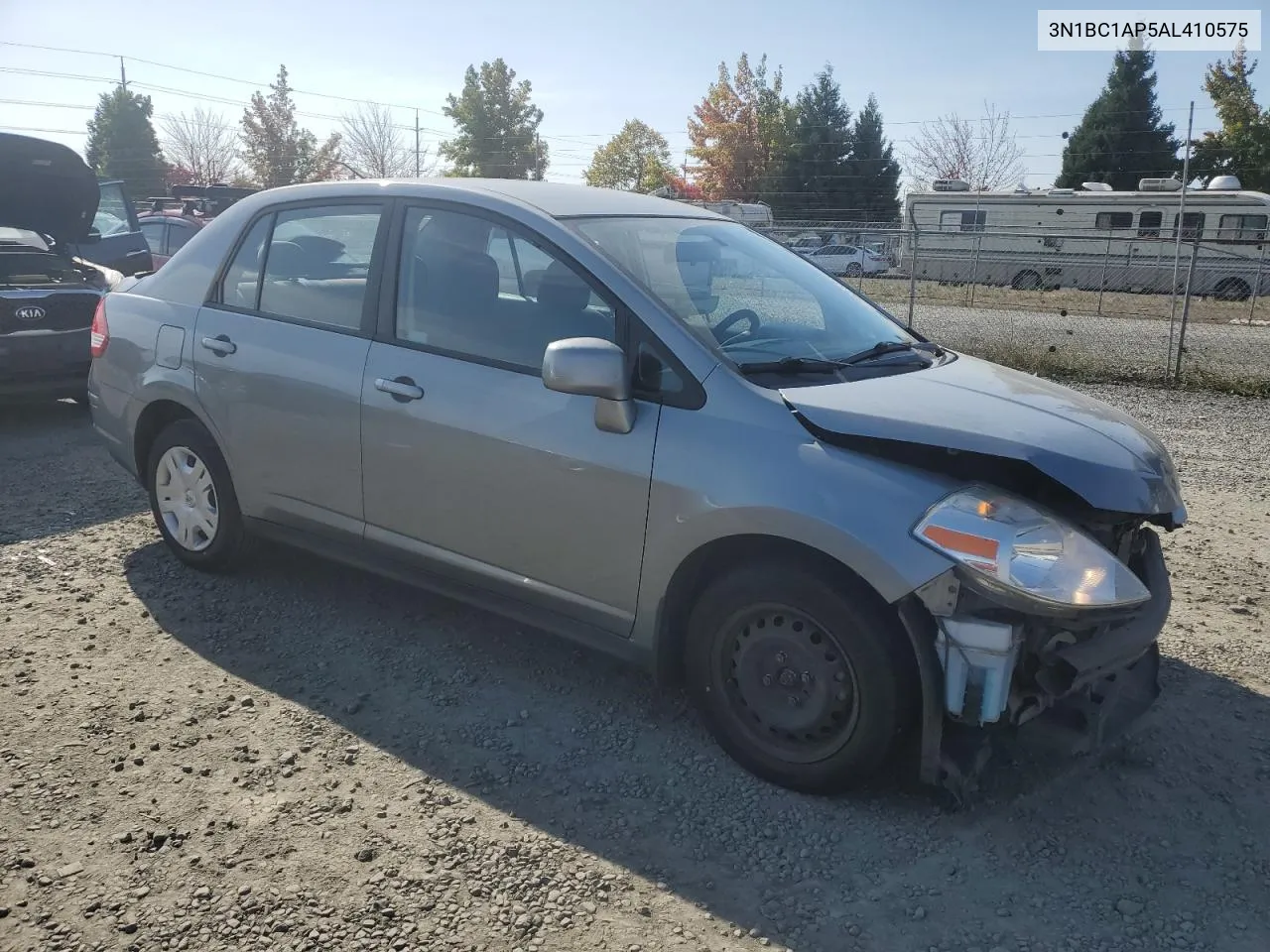 2010 Nissan Versa S VIN: 3N1BC1AP5AL410575 Lot: 75313164