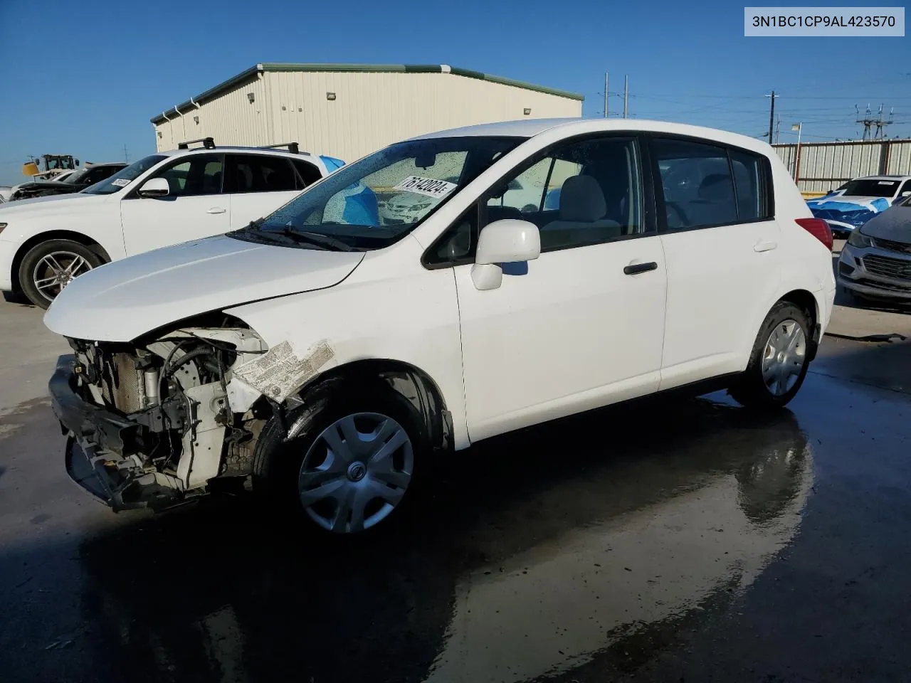 2010 Nissan Versa S VIN: 3N1BC1CP9AL423570 Lot: 76142024