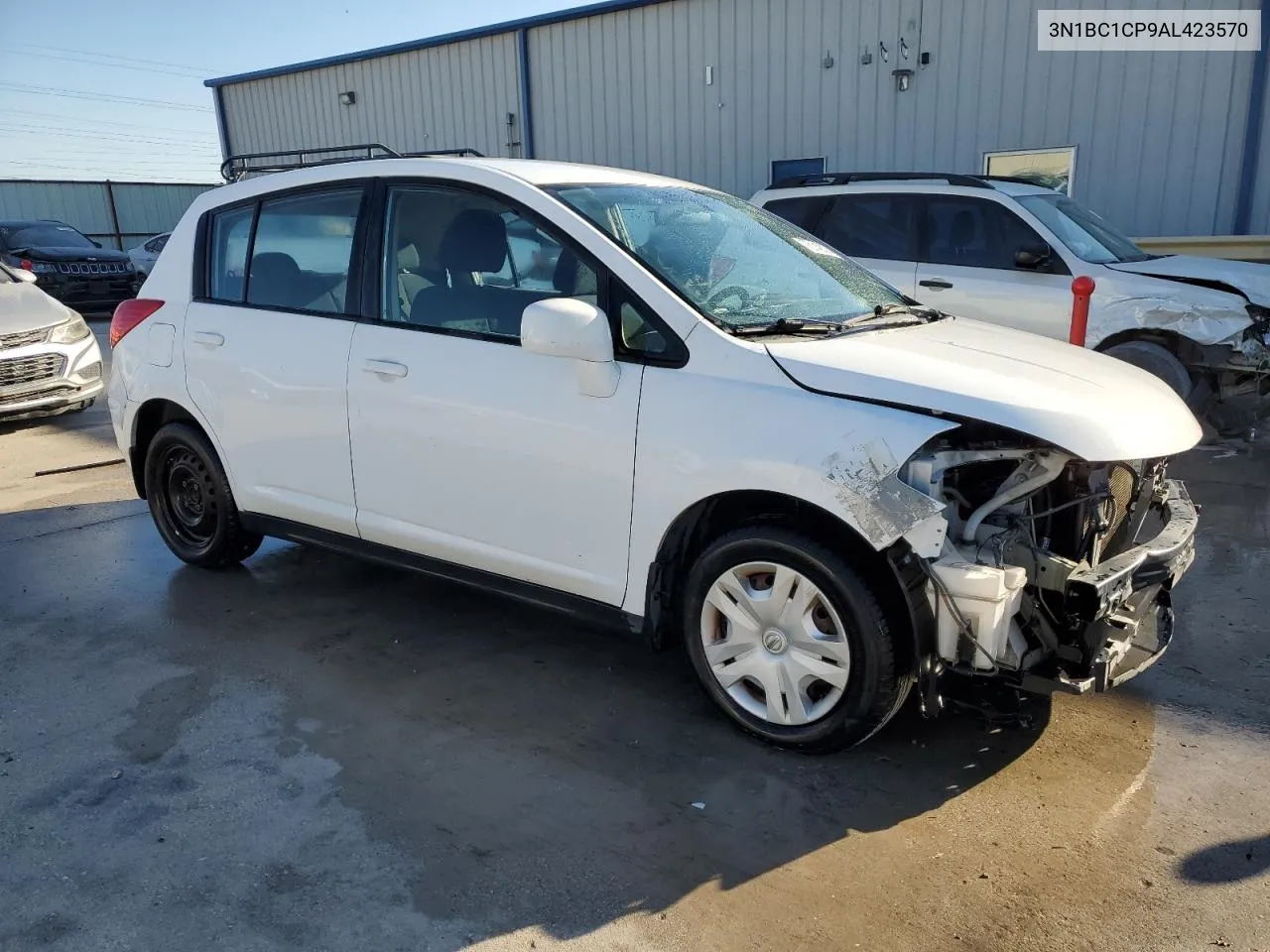 2010 Nissan Versa S VIN: 3N1BC1CP9AL423570 Lot: 76142024