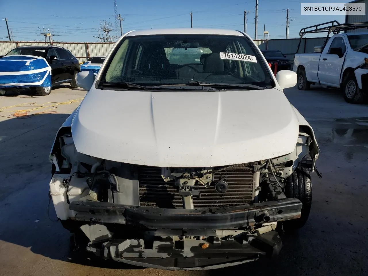 2010 Nissan Versa S VIN: 3N1BC1CP9AL423570 Lot: 76142024