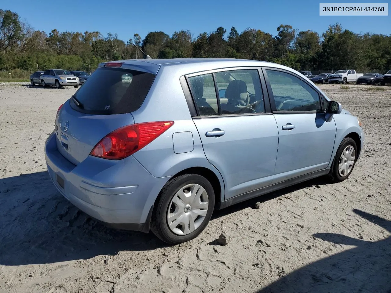 2010 Nissan Versa S VIN: 3N1BC1CP8AL434768 Lot: 76205854