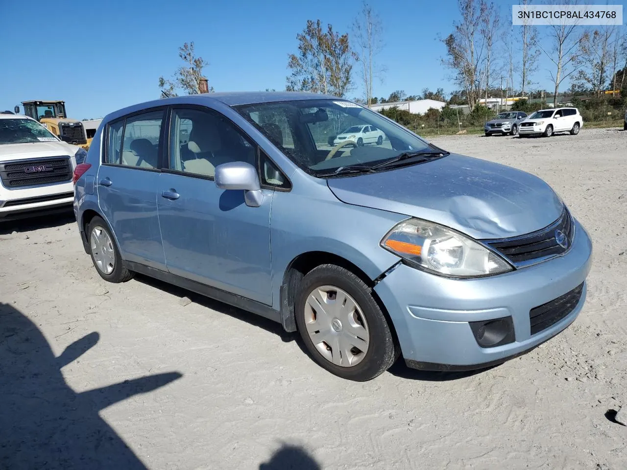 2010 Nissan Versa S VIN: 3N1BC1CP8AL434768 Lot: 76205854