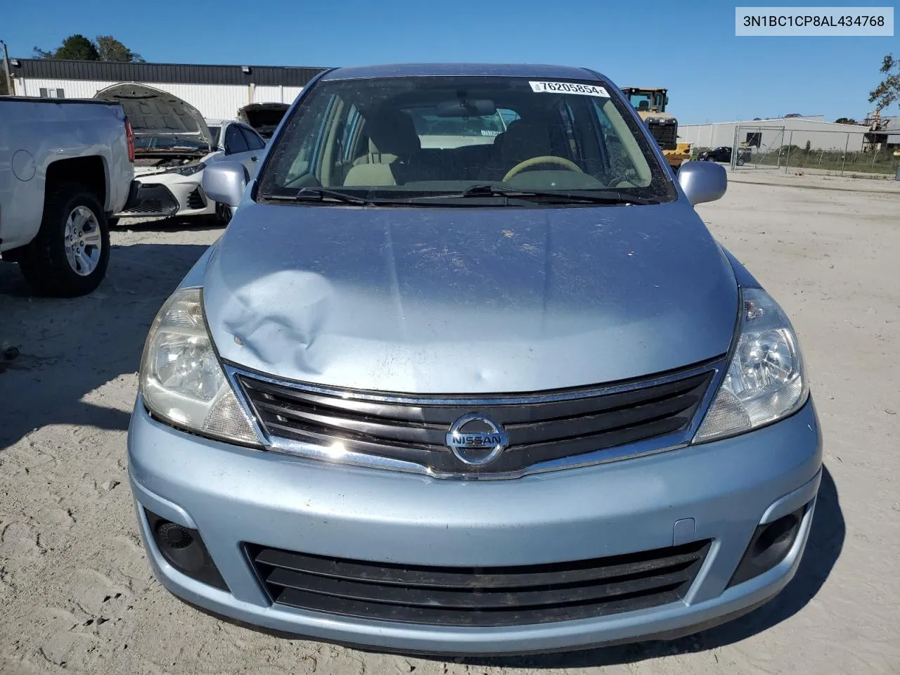 2010 Nissan Versa S VIN: 3N1BC1CP8AL434768 Lot: 76205854