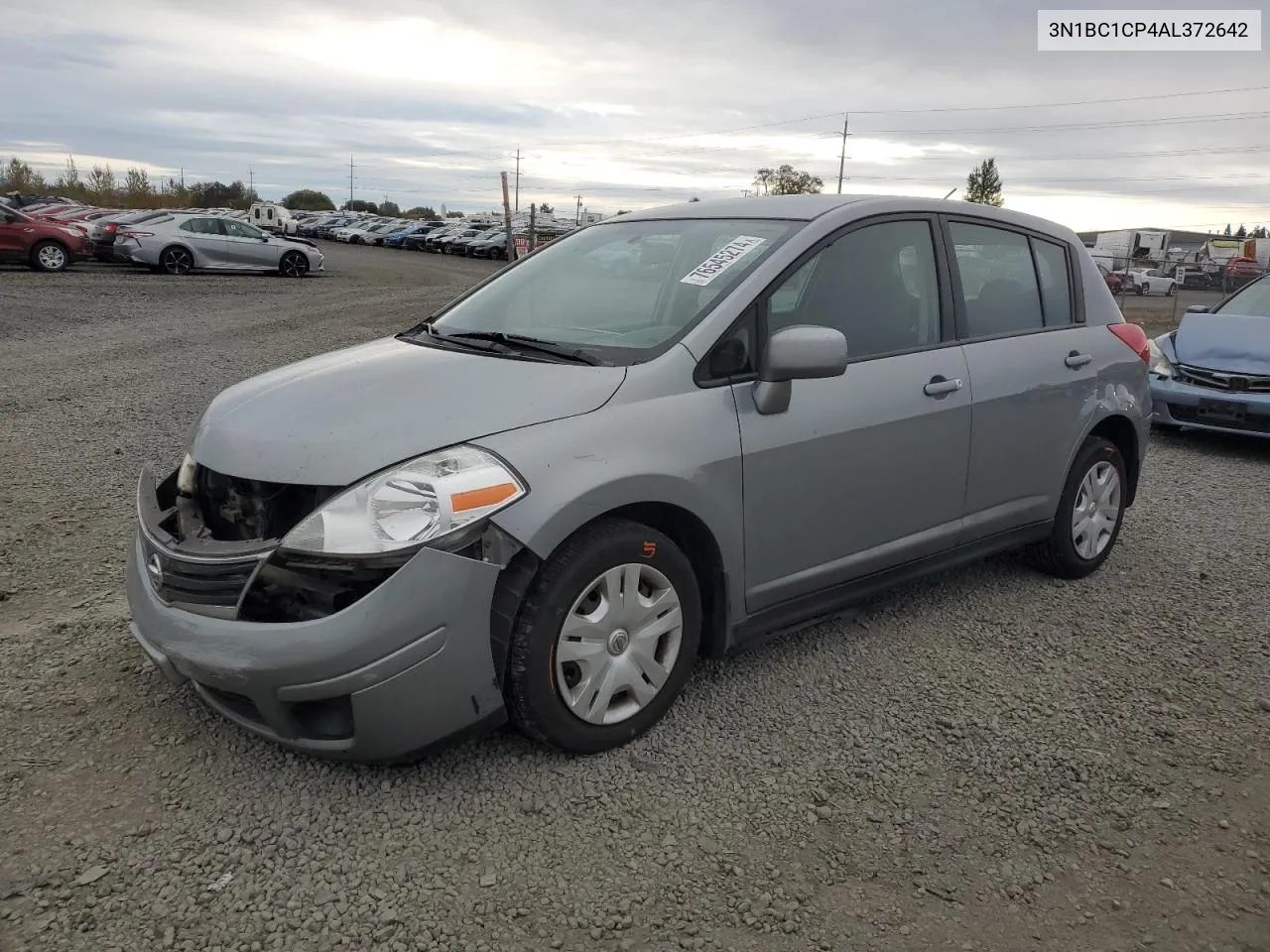 2010 Nissan Versa S VIN: 3N1BC1CP4AL372642 Lot: 76545274