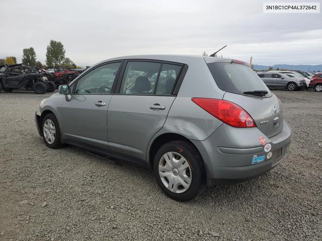 2010 Nissan Versa S VIN: 3N1BC1CP4AL372642 Lot: 76545274