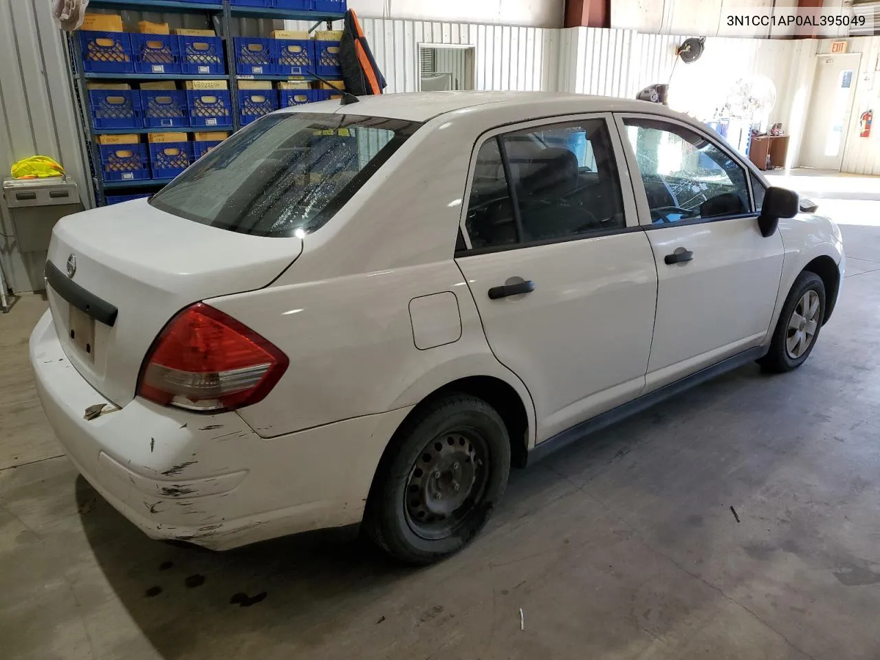 2010 Nissan Versa S VIN: 3N1CC1AP0AL395049 Lot: 76587014