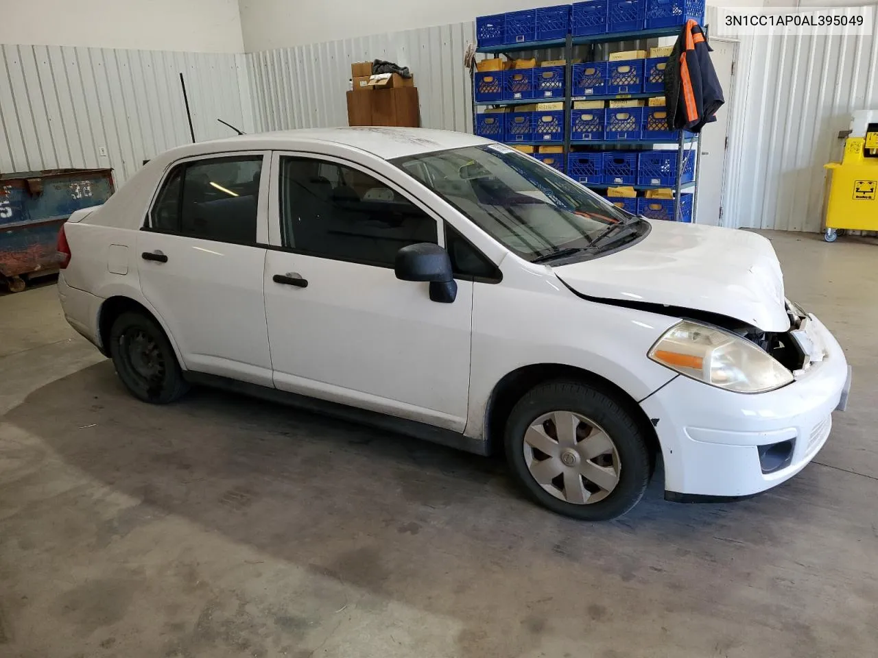 2010 Nissan Versa S VIN: 3N1CC1AP0AL395049 Lot: 76587014