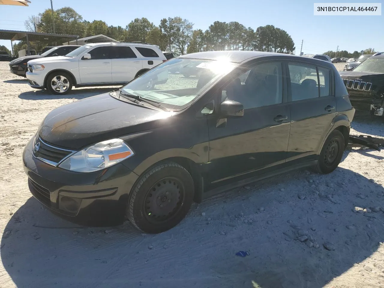 2010 Nissan Versa S VIN: 3N1BC1CP1AL464467 Lot: 76602434