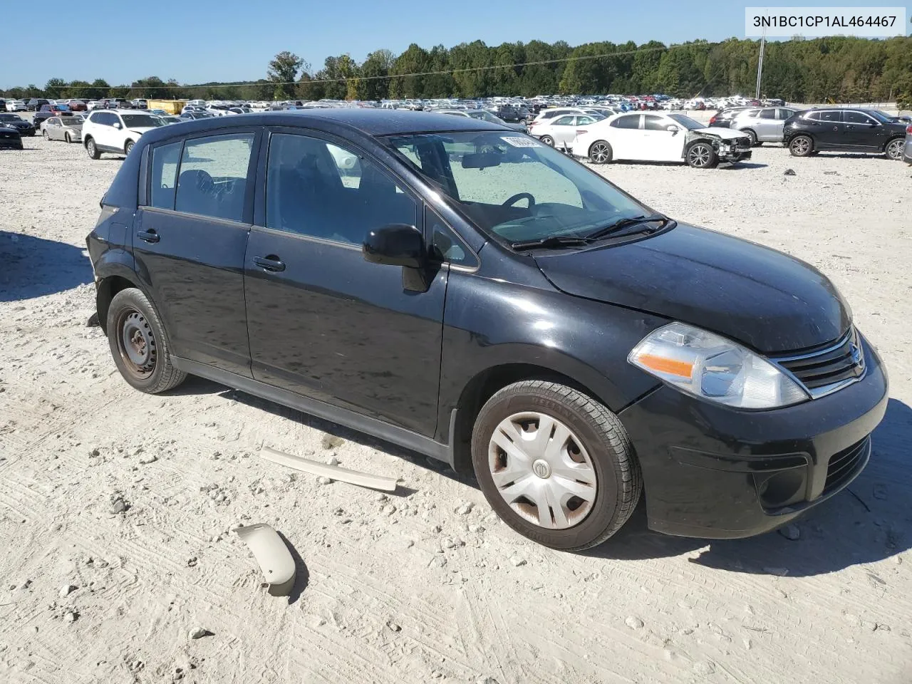 2010 Nissan Versa S VIN: 3N1BC1CP1AL464467 Lot: 76602434