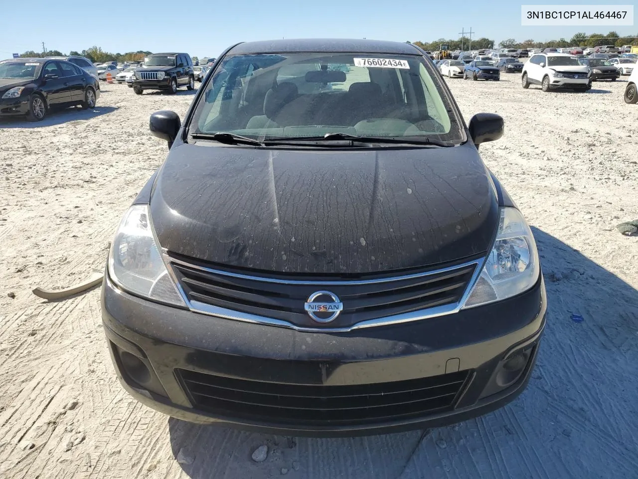 2010 Nissan Versa S VIN: 3N1BC1CP1AL464467 Lot: 76602434