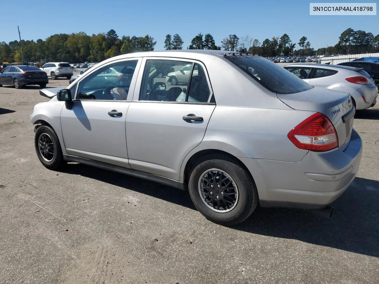 2010 Nissan Versa S VIN: 3N1CC1AP4AL418798 Lot: 76718264