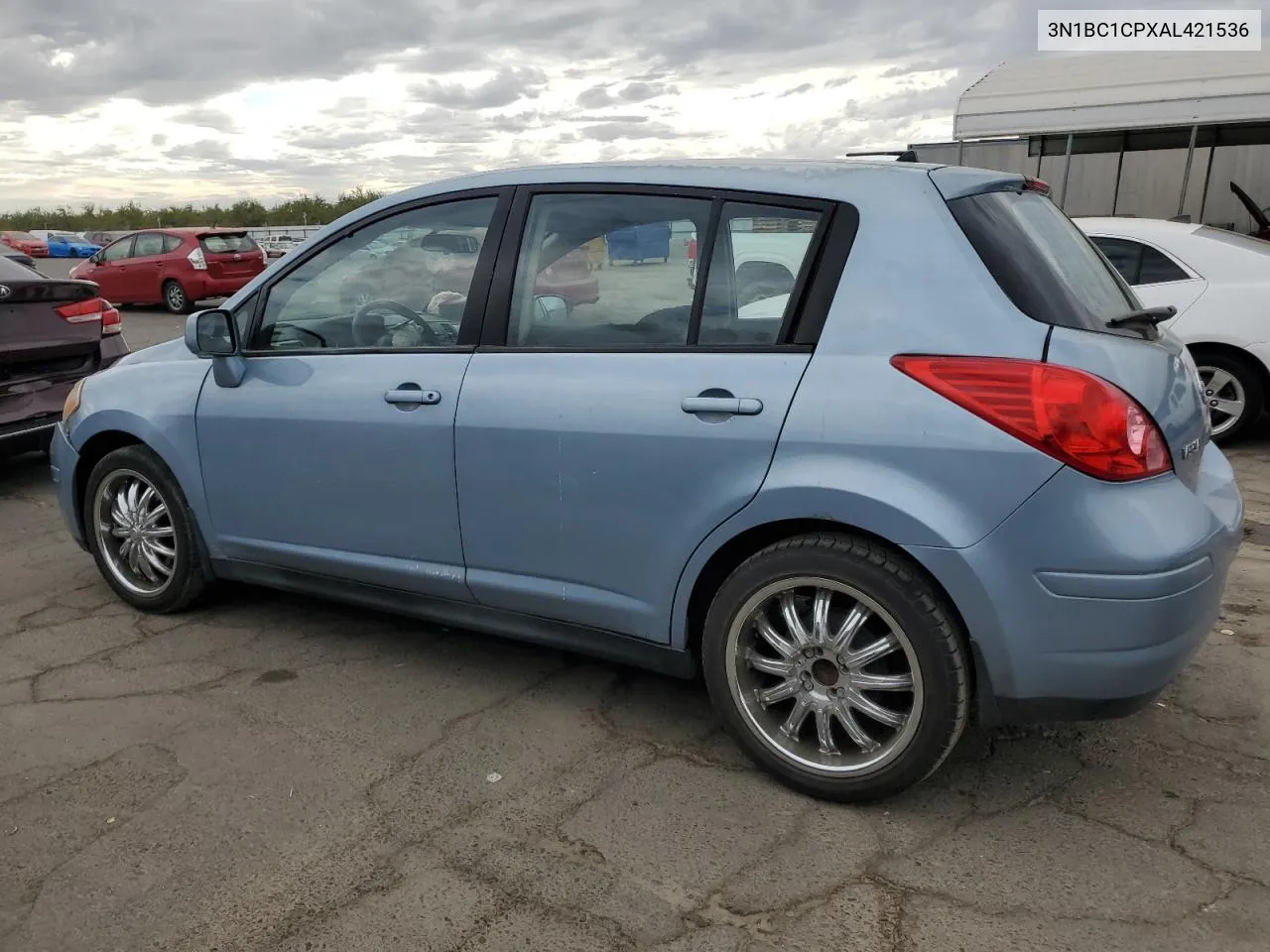 2010 Nissan Versa S VIN: 3N1BC1CPXAL421536 Lot: 76721264