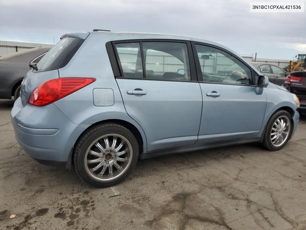 2010 Nissan Versa S VIN: 3N1BC1CPXAL421536 Lot: 76721264