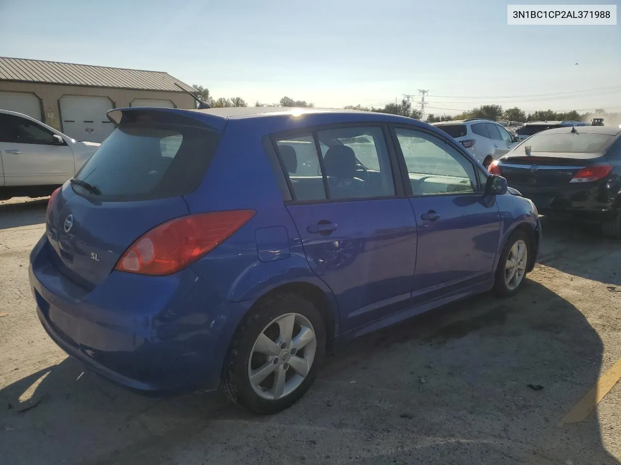 2010 Nissan Versa S VIN: 3N1BC1CP2AL371988 Lot: 77038194