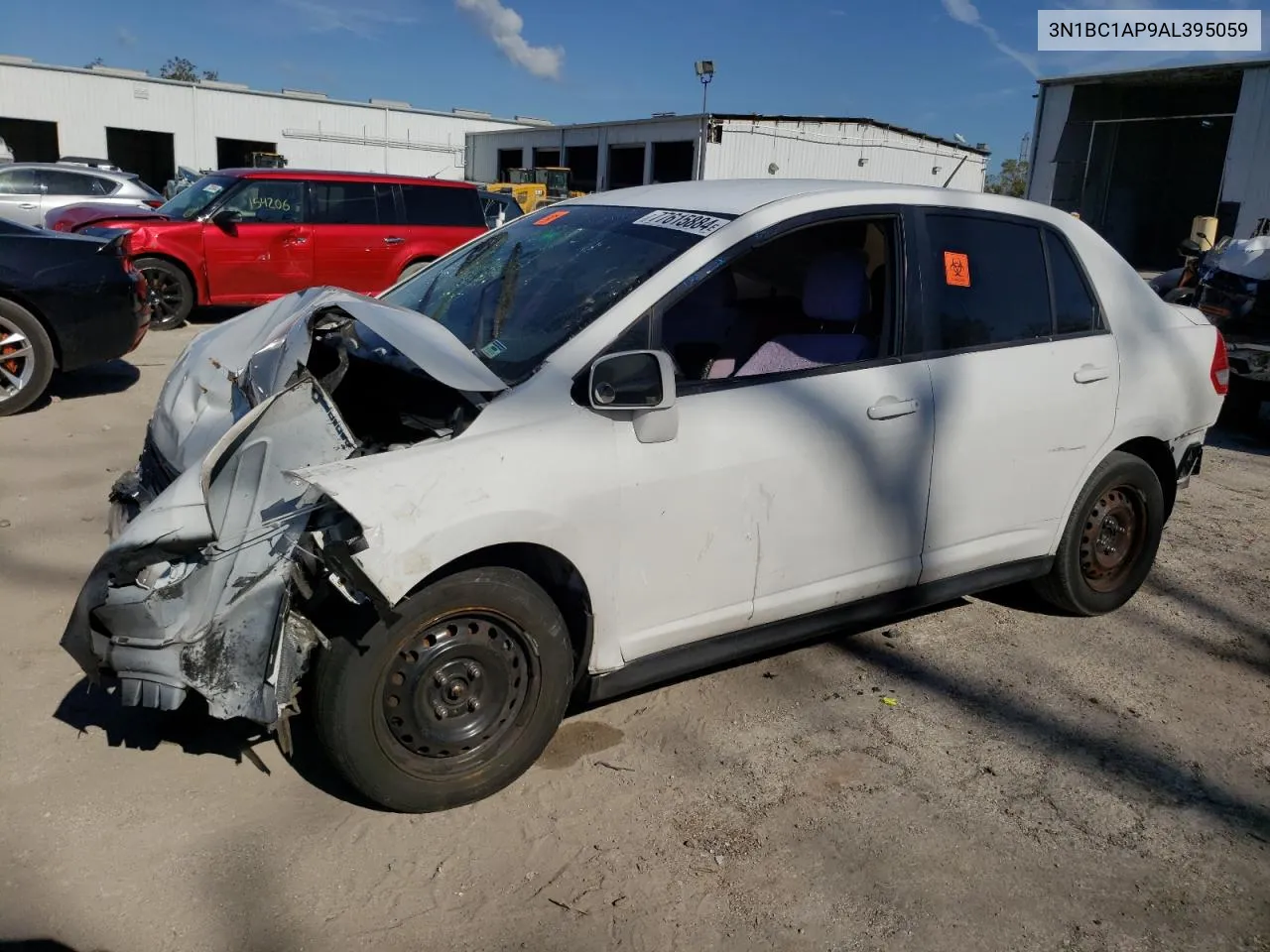 2010 Nissan Versa S VIN: 3N1BC1AP9AL395059 Lot: 77615884