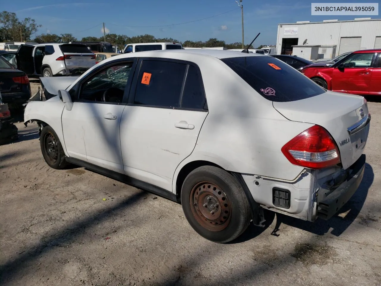 2010 Nissan Versa S VIN: 3N1BC1AP9AL395059 Lot: 77615884