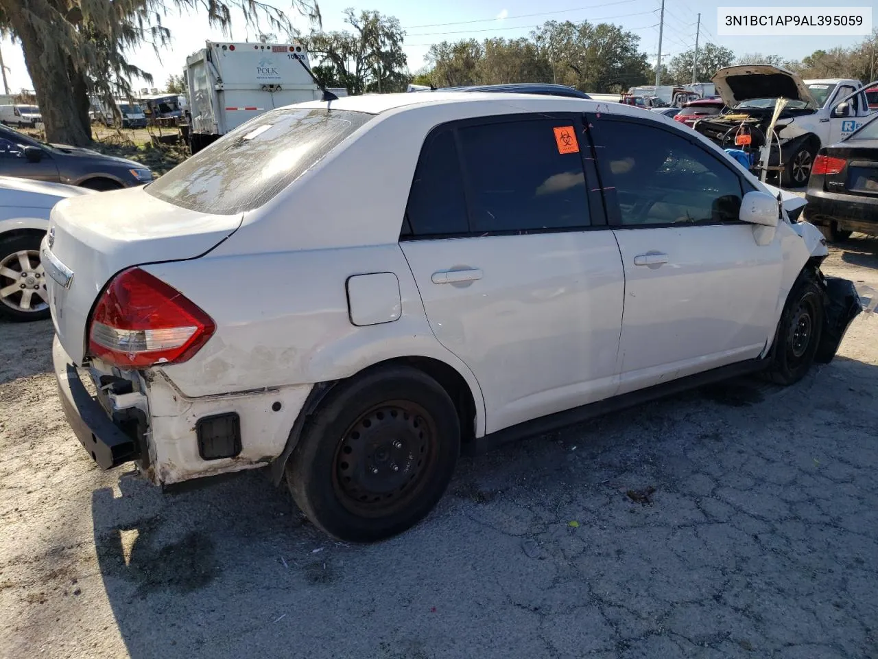 2010 Nissan Versa S VIN: 3N1BC1AP9AL395059 Lot: 77615884