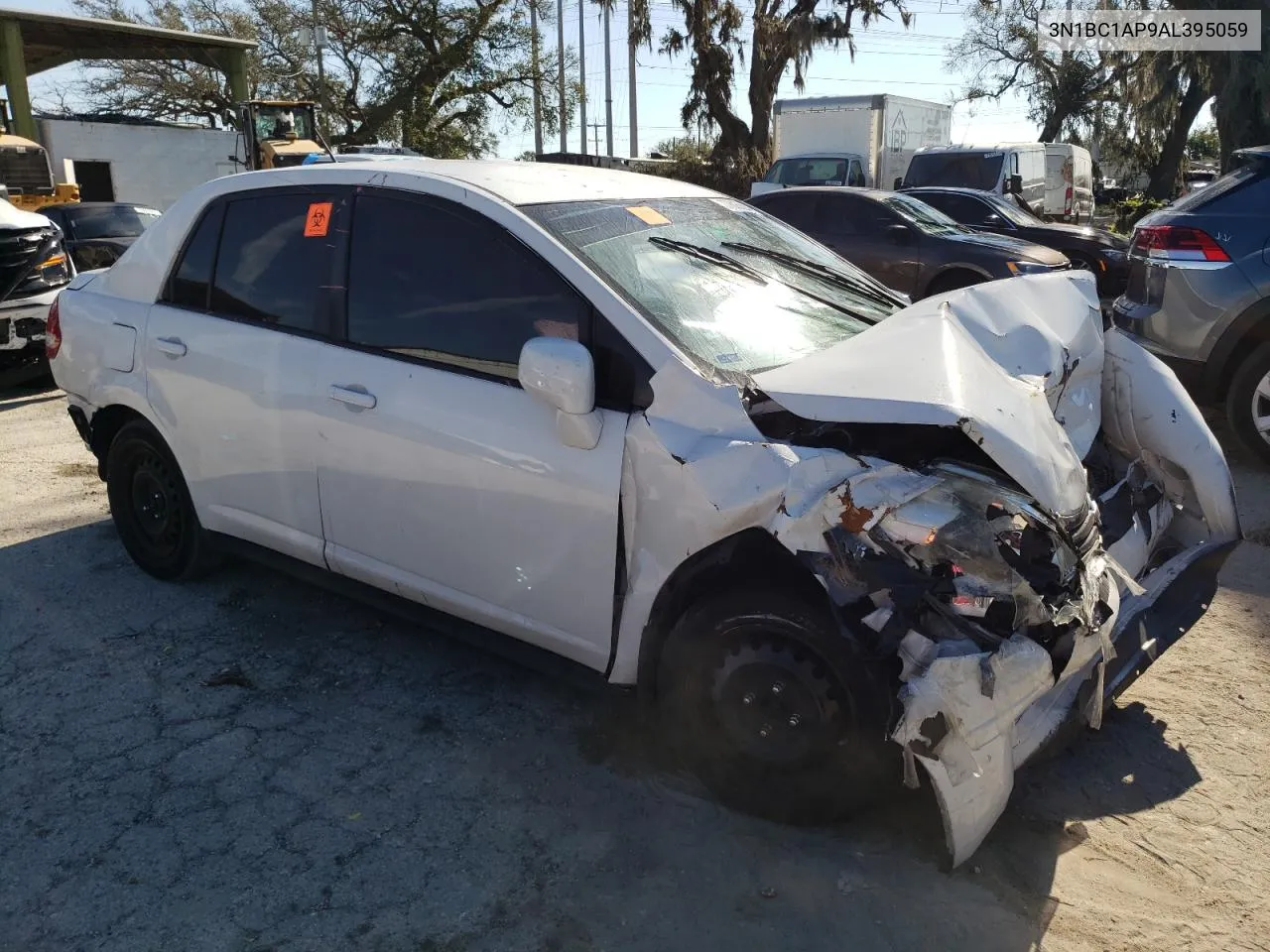 2010 Nissan Versa S VIN: 3N1BC1AP9AL395059 Lot: 77615884